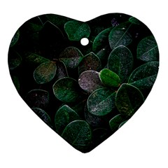 Dark Nature , Nature, Edeg Heart Ornament (Two Sides)