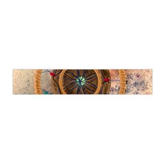 Dreamcatcher, Abstract, Colorful, Colors, Dream, Golden, Vintage Premium Plush Fleece Scarf (Mini)