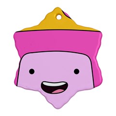 Adventure Time Princess Bubblegum Snowflake Ornament (two Sides)