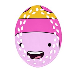 Adventure Time Princess Bubblegum Ornament (oval Filigree)