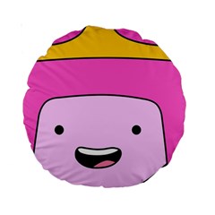 Adventure Time Princess Bubblegum Standard 15  Premium Round Cushions