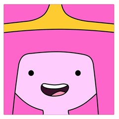 Adventure Time Princess Bubblegum Square Satin Scarf (36  X 36 ) by Sarkoni