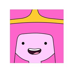 Adventure Time Princess Bubblegum Square Satin Scarf (30  X 30 )