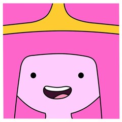 Adventure Time Princess Bubblegum Wooden Puzzle Square by Sarkoni