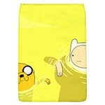 Adventure Time Jake The Dog Finn The Human Artwork Yellow Removable Flap Cover (L) Front