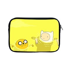 Adventure Time Jake The Dog Finn The Human Artwork Yellow Apple Ipad Mini Zipper Cases