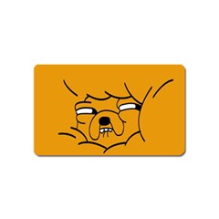 Adventure Time Jake The Dog Magnet (name Card) by Sarkoni