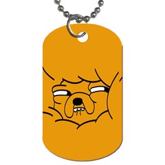 Adventure Time Jake The Dog Dog Tag (two Sides)