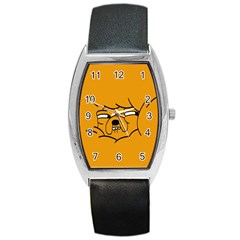 Adventure Time Jake The Dog Barrel Style Metal Watch