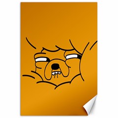 Adventure Time Jake The Dog Canvas 20  X 30  by Sarkoni