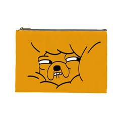 Adventure Time Jake The Dog Cosmetic Bag (large) by Sarkoni