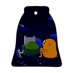 Adventure Time Jake And Finn Night Ornament (bell)