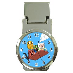 Cartoon Adventure Time Jake And Finn Money Clip Watches