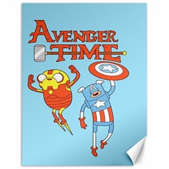 Adventure Time Avengers Age Of Ultron Canvas 18  X 24 