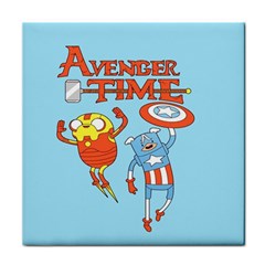 Adventure Time Avengers Age Of Ultron Face Towel