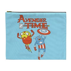 Adventure Time Avengers Age Of Ultron Cosmetic Bag (xl)