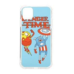 Adventure Time Avengers Age Of Ultron Iphone 11 Tpu Uv Print Case by Sarkoni