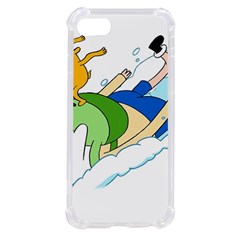 Adventure Time Finn And Jake Snow Iphone Se by Sarkoni