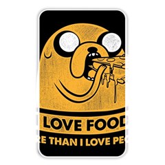 Adventure Time Jake  I Love Food Memory Card Reader (rectangular)