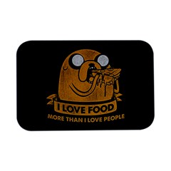 Adventure Time Jake  I Love Food Open Lid Metal Box (Silver)  