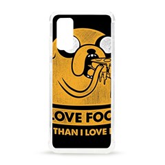 Adventure Time Jake  I Love Food Samsung Galaxy S20 6.2 Inch TPU UV Case