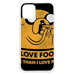 Adventure Time Jake  I Love Food iPhone 12/12 Pro TPU UV Print Case