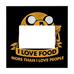 Adventure Time Jake  I Love Food White Box Photo Frame 4  x 6 