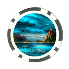 Artistic Fantasy Psychedelic Poker Chip Card Guard (10 Pack)