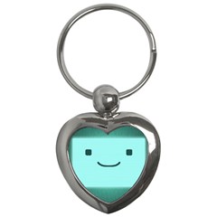 Adventure Time Bmo Key Chain (heart) by Sarkoni