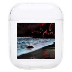 Artistic Creepy Dark Evil Fantasy Halloween Horror Psychedelic Scary Spooky Soft Tpu Airpods 1/2 Case