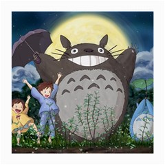 Illustration Anime Cartoon My Neighbor Totoro Medium Glasses Cloth by Sarkoni