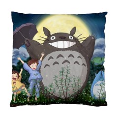 Illustration Anime Cartoon My Neighbor Totoro Standard Cushion Case (one Side)