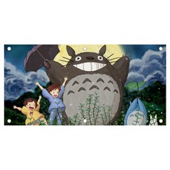 Illustration Anime Cartoon My Neighbor Totoro Banner And Sign 4  X 2  by Sarkoni