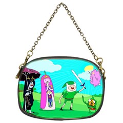 Adventure Time The Legend Of Zelda Parody Chain Purse (two Sides)