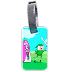 Adventure Time The Legend Of Zelda Parody Luggage Tag (one Side)