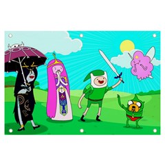 Adventure Time The Legend Of Zelda Parody Banner And Sign 6  X 4  by Sarkoni