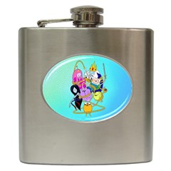 Adventure Time Cartoon Hip Flask (6 Oz)