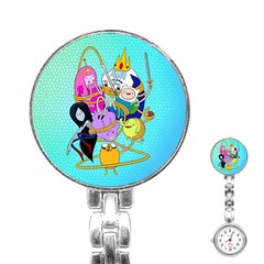 Adventure Time Cartoon Stainless Steel Nurses Watch