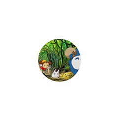 Anime My Neighbor Totoro Jungle 1  Mini Buttons by Sarkoni