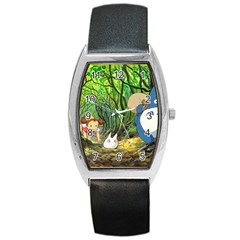 Anime My Neighbor Totoro Jungle Barrel Style Metal Watch