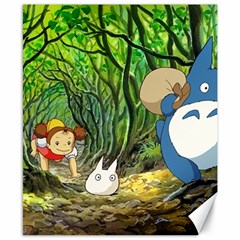 Anime My Neighbor Totoro Jungle Canvas 8  X 10 