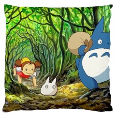 Anime My Neighbor Totoro Jungle Large Cushion Case (one Side)