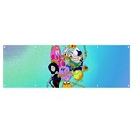 Adventure Time Cartoon Banner and Sign 12  x 4  Front