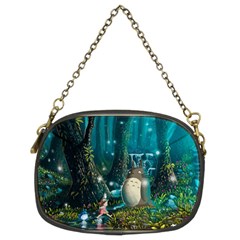 Anime My Neighbor Totoro Jungle Natural Chain Purse (two Sides) by Sarkoni