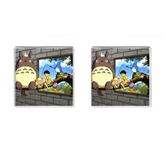 My Neighbor Totoro Cufflinks (square)