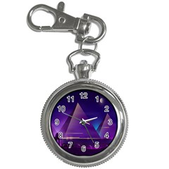 Egyptian Pyramids Night Landscape Cartoon Key Chain Watches by Bedest