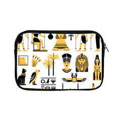 Egypt Symbols Decorative Icons Set Apple Ipad Mini Zipper Cases by Bedest