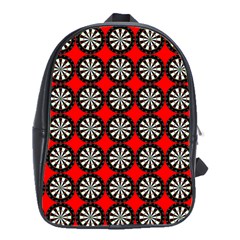 Dart Board School Bag (large)