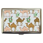 Camels Cactus Desert Pattern Cigarette Money Case Front