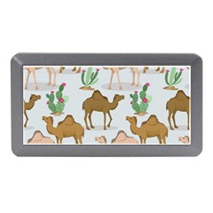 Camels Cactus Desert Pattern Memory Card Reader (mini)